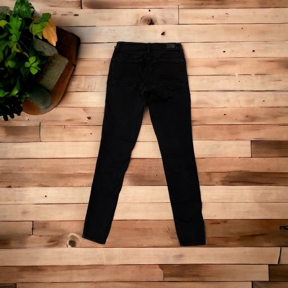 American Eagle Women’s High-Rise Super Stretch Black Jegging Jeans Size 2 - Picture 2 of 7